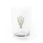 くるもり雑貨店のdonguri to ie.×くるもりコラボ　ナチュラル花束 Water Glass :front