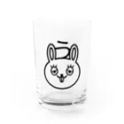 くぱん氏のうさぎのう Water Glass :front