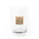 幸せハリネズミの幸せハリネズミ Water Glass :front