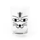 しる猫☆ミ雑貨店の見つめてにゃんにゃん Water Glass :front