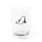 Pigeon_fujiwaraの風呂長スくじら Water Glass :front