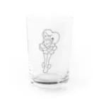 とらぼてんの春よこいこい桜ちゃん Water Glass :front