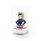 Lynx Highland shopのりんくすちゃん艦隊司令B Water Glass :front