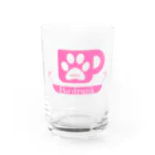 Ba'drunkのBa'drunk for Girls ロゴ Water Glass :front