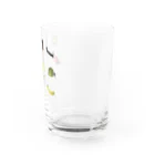 芋活.comのいもむし・けむし Water Glass :front