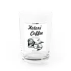 _rijittaのことり珈琲タンザニア　エボシドリとライオン Water Glass :front