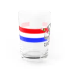 あこわーるどのほうらいえそコップ Water Glass :front