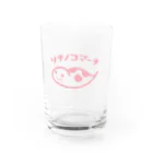 ツチノコマーチのツチノコちゃん★ピンク★ Water Glass :front