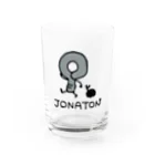 ジョナトンのお店のジョナトンとカブトムシ グラス前面