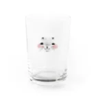 みちこの牛乳を注ぐと現れるゴマアザラシ の赤ちゃんコップ Water Glass :front