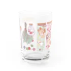 ぃろどりのおみせ。irocoro.のあらうさ Water Glass :front