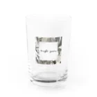 A        ＿Bright jours＿のBright jours  ロゴシリーズ Water Glass :front