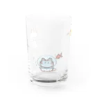 ねこ猫屋さんの水中ねこちゃんズ Water Glass :front