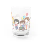 水乃みのるの【Rainbow】パレード Water Glass :front