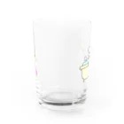 さとうりんごの風呂上りのうさ子 Water Glass :front