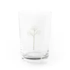 くるもり雑貨店のdonguri to ie.×くるもり雑貨店コラボかすみ草 Water Glass :front