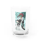 紅玉 海星のメイド様 Water Glass :front