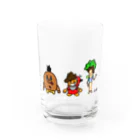 笑方箋の笑方箋マスコットちゃん Water Glass :front