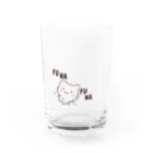 wakayamaのふわふわねこ Water Glass :front