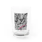 EDGE STYLEのR/E/N. B/W Water Glass :front