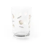 evening party (フェレ蔵はんこ堂)のFerret Water Glass :front