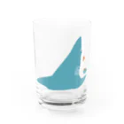 さかたようこ / サメ画家のほっとひと息サメ〈濃いめの地色向け〉  グラス前面