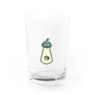 居酒屋のビールに国境なし Water Glass :front