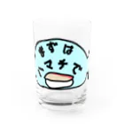 ダイナマイト87ねこ大商会のまずはハマチで Water Glass :front