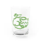 yoonのねこねっこ Water Glass :front