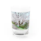 かわいいですよねの春がきた Water Glass :front