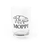 せきちゃ@わわわ堂のMOPPI Water Glass :front