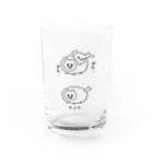 エナメルストア SUZURI店のキメラ Water Glass :front