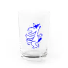 hiraoka_mikiの踊るウマ Water Glass :front