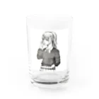 shikazu fashionの可愛いペン画イラスト Water Glass :front