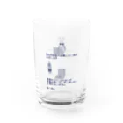 さかなのむれのほどほどに Water Glass :front