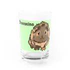 LichtmuhleのChococinoちゃんグッズ背景有り Water Glass :front