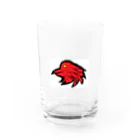 アメリカンベース のハイパワー　赤い鳥の魂 Water Glass :front