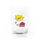 シャケのメンダコのニートちゃん　Ｆ Water Glass :front