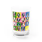 Santa Santaの淡路っこsmile Water Glass :front