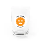 コロナマーク / corona-markのコロナマーク / stop corona Water Glass :front