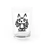 絵本作家くらのすけのおさかなたべる？ Water Glass :front