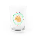 jdabc1205の茶トラ猫 Water Glass :front