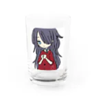 らぴすらずりの片目の女の子 Water Glass :front