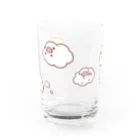 おてんば魔法店のもこもこひつじぐもさん Water Glass :front