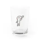 yu-xlahのまるちゃん Water Glass :front