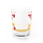 Supergirl Galleryの【柴組】柴印のフルーツオレ Water Glass :front