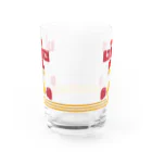 Supergirl Galleryの【柴組】柴印のイチゴオレ Water Glass :front