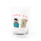 milky pop.のエスキモーくんとラム グラス前面