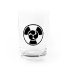 Y_NAKAJIMAの放射線に三つ巴 B Water Glass :front