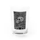 Gatto69Rossoのlucky13 白黒 Water Glass :front